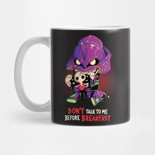 Berserk Breakfast Eva 01 Evangelion Mug